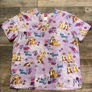 Disney Chip & Dale Uniform Top